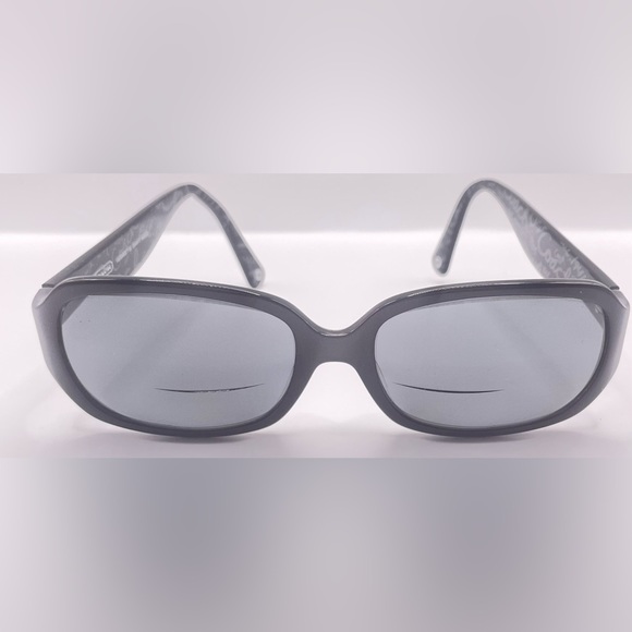 Coach Georgette Black Oval Sunglasses Frames Only - Picture 3 of 8